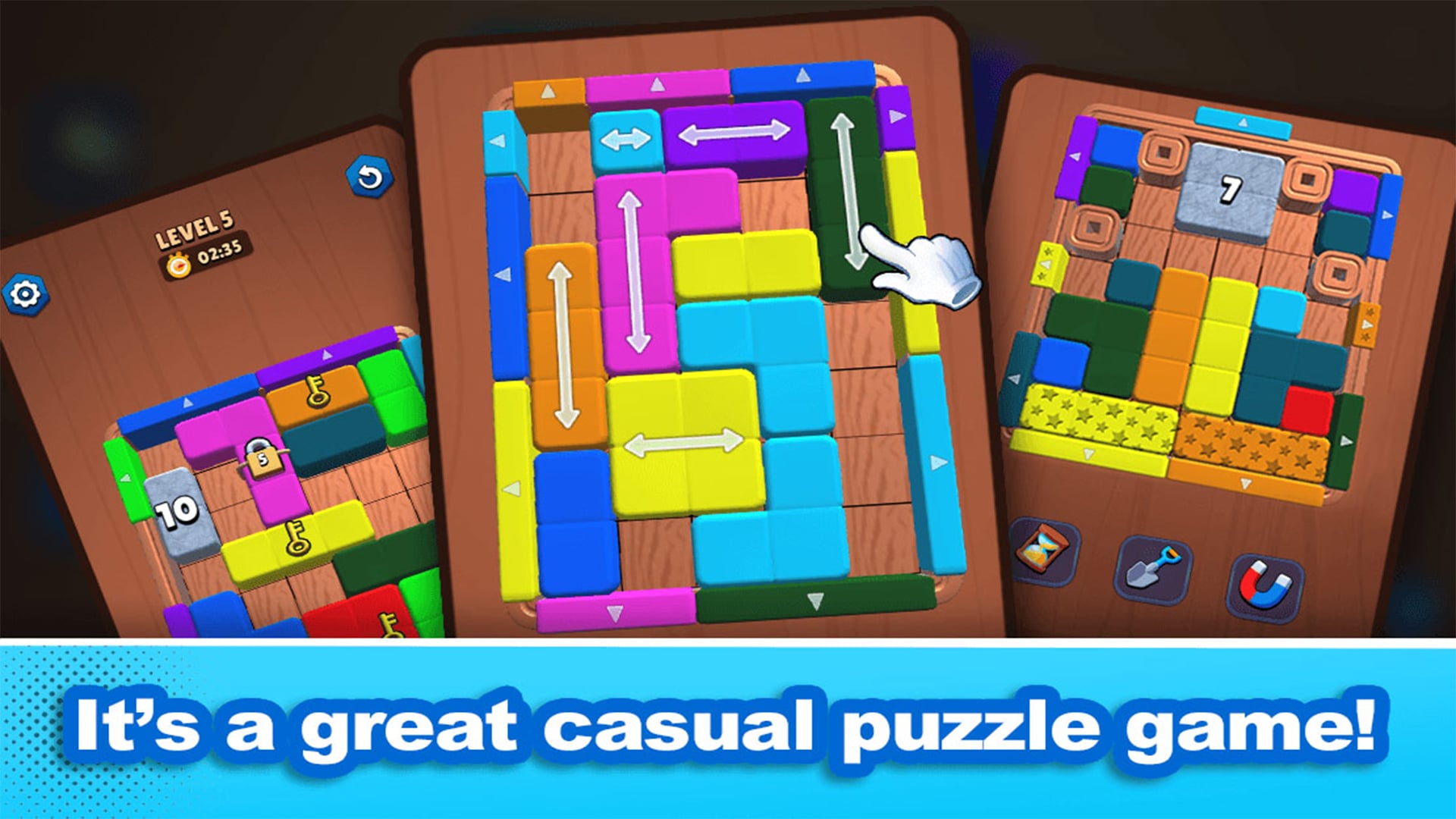 Bloco de Madeira ColorBlockJam