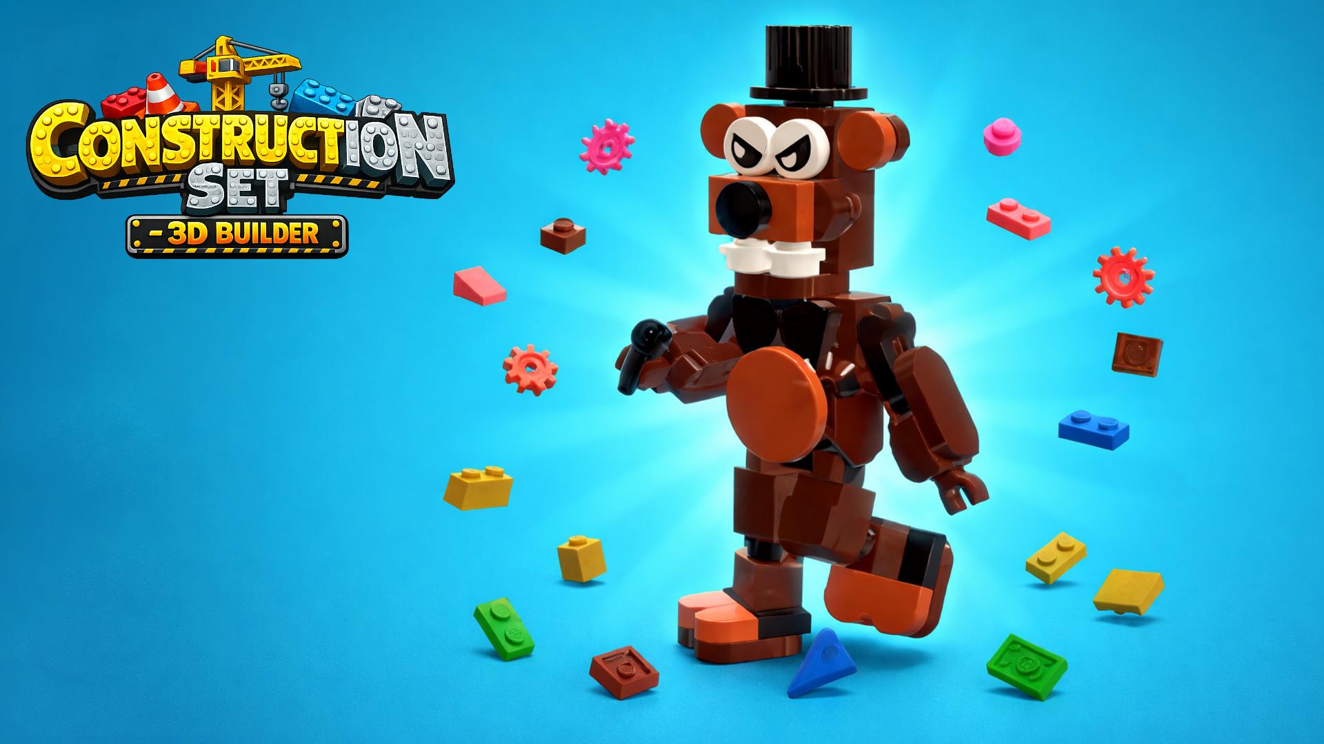 Conjunto de Construção - Construtor 3D