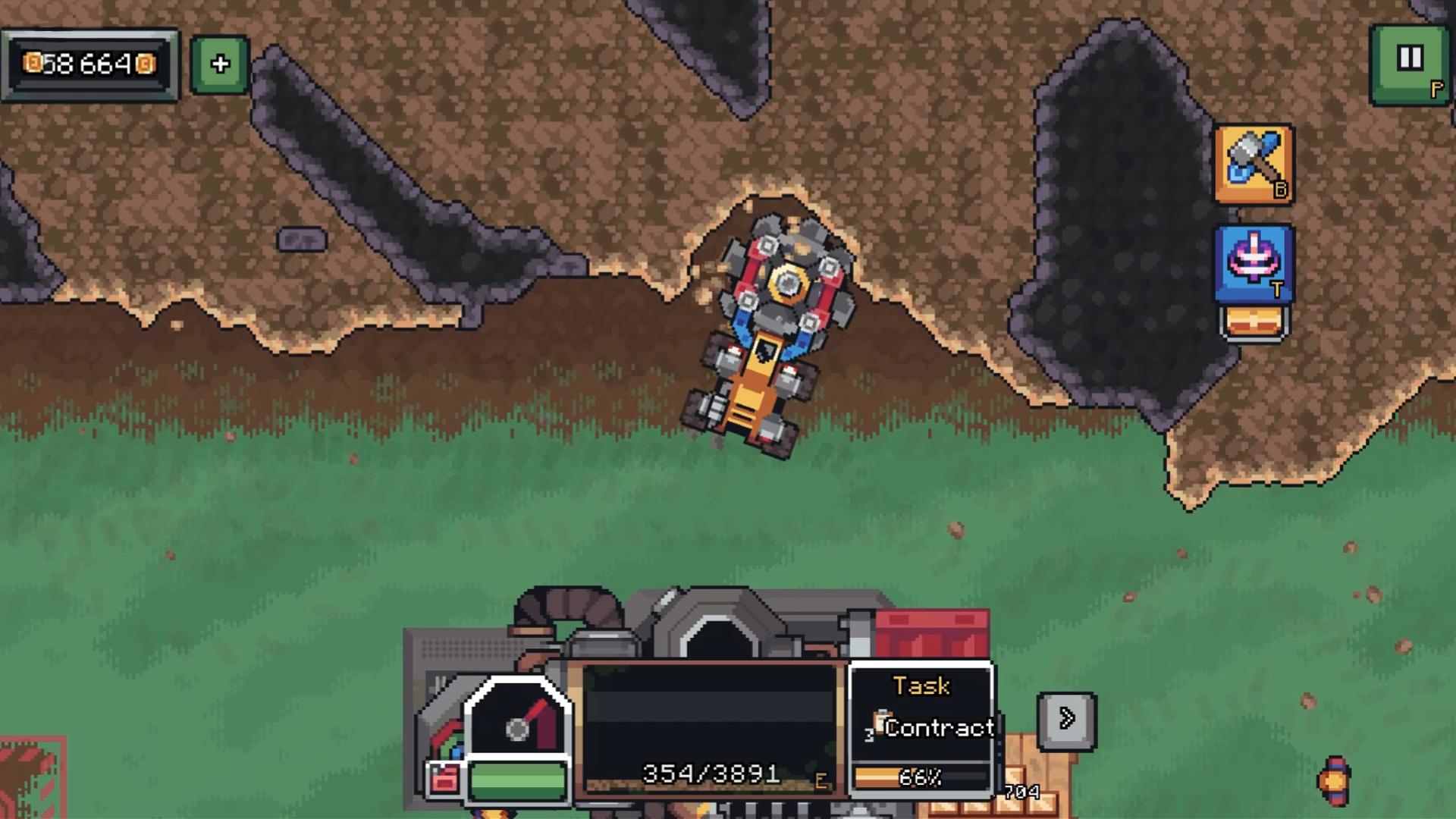 Escapada da Escavadeira