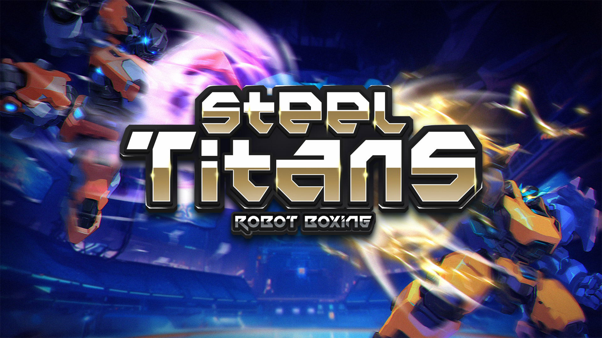 Titans de aço Boxe robô