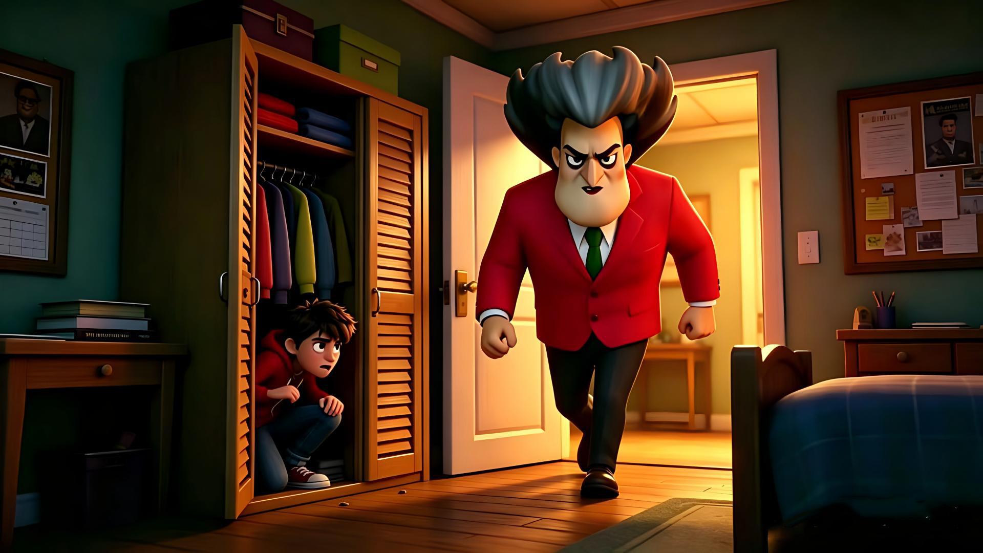 Profesora aterradora 3D